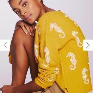 Maeve Seahorse Sweater